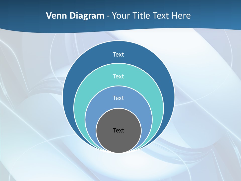 Blue Symbol Professional PowerPoint Template