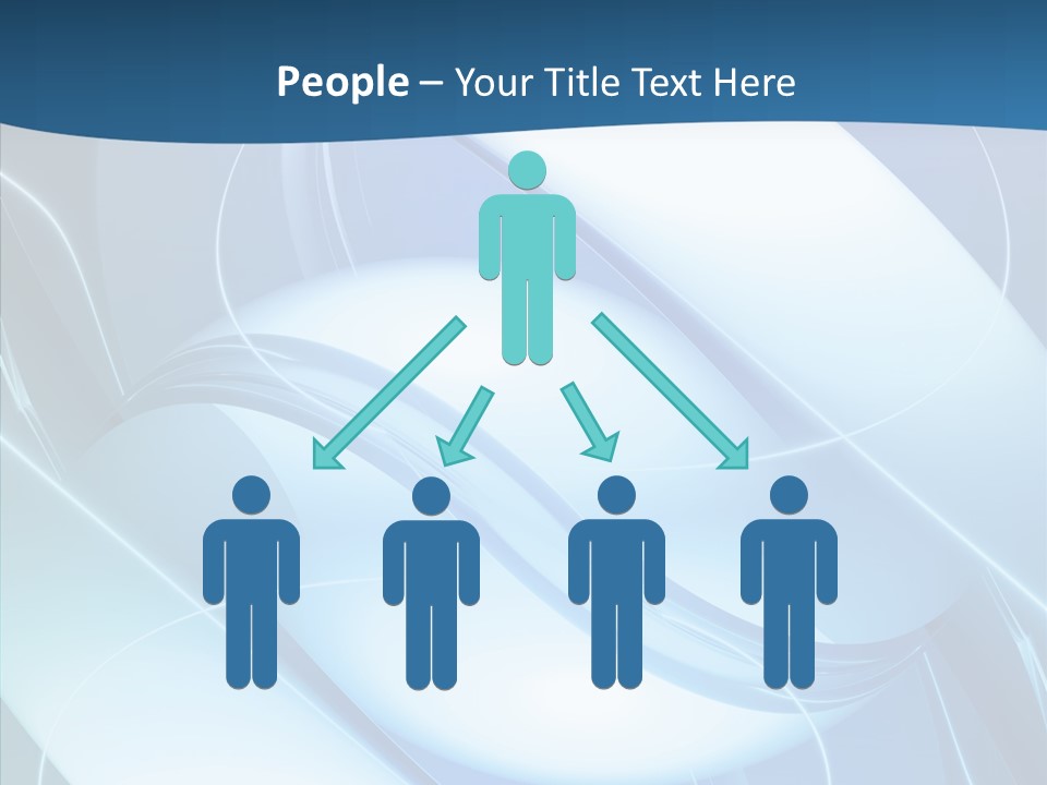 Blue Symbol Professional PowerPoint Template