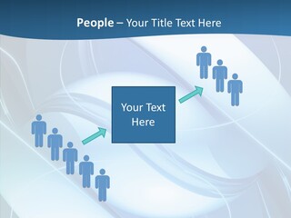 Blue Symbol Professional PowerPoint Template