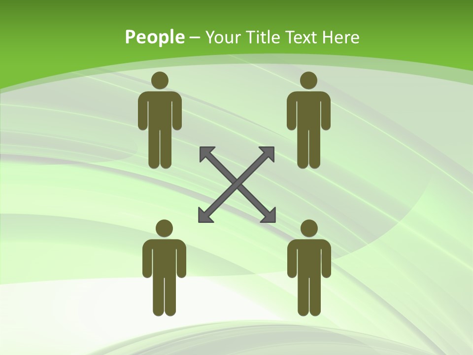 Conference Meeting People PowerPoint Template