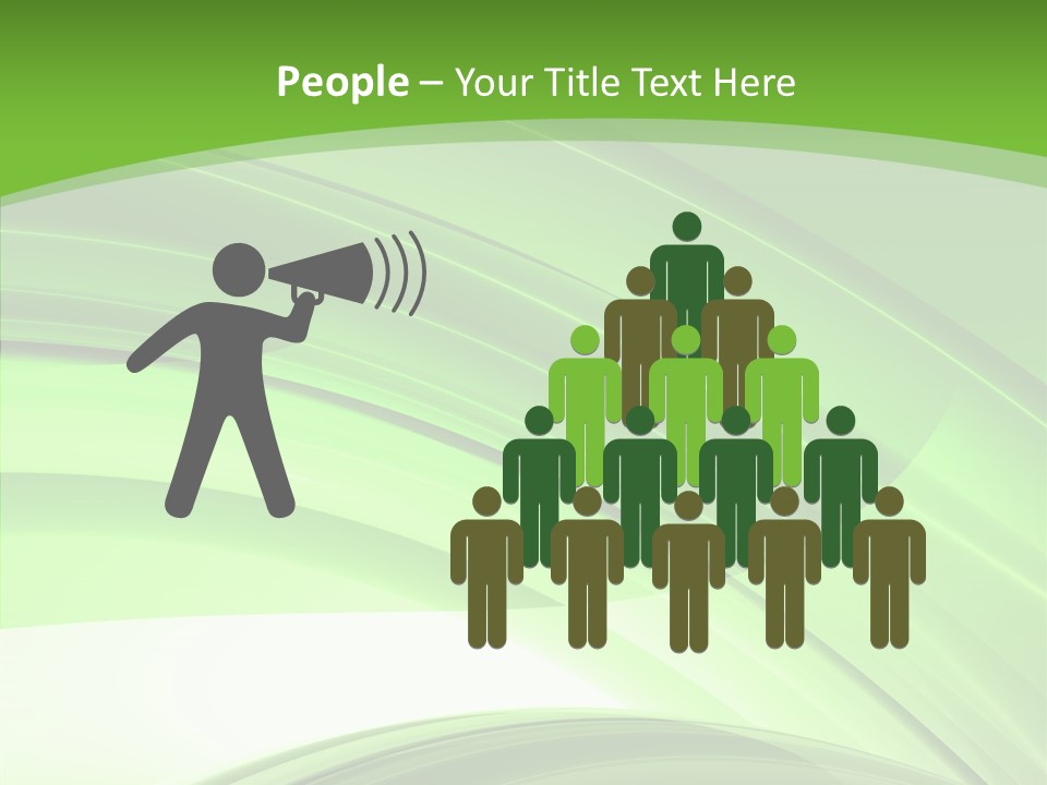 Conference Meeting People PowerPoint Template