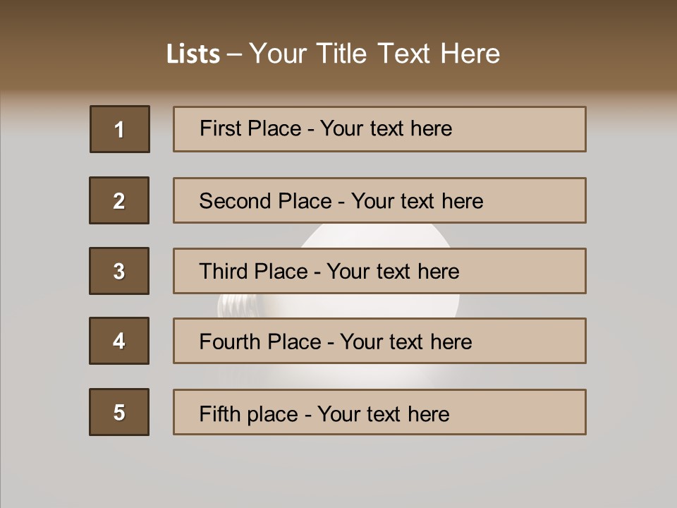 Concept Light Business PowerPoint Template