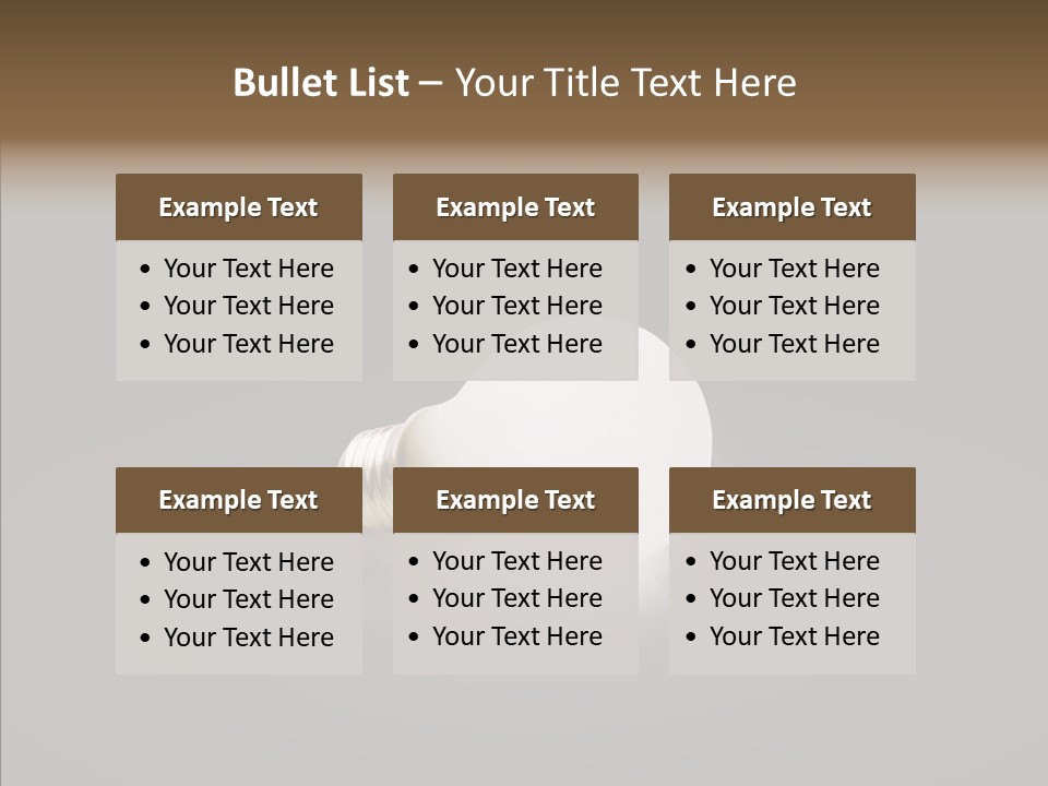 Concept Light Business PowerPoint Template