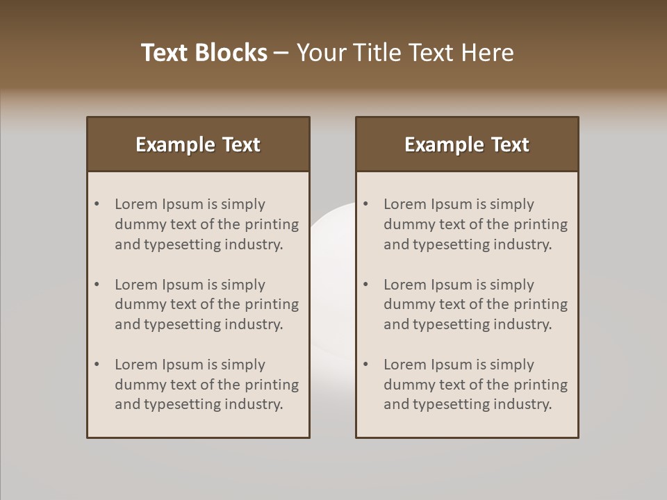 Concept Light Business PowerPoint Template