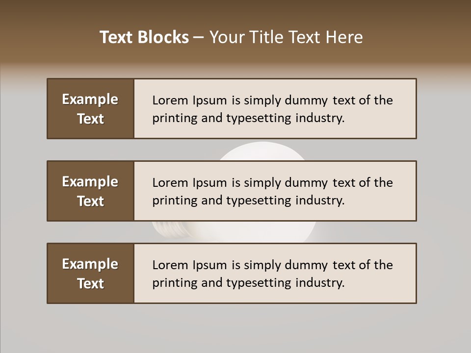 Concept Light Business PowerPoint Template