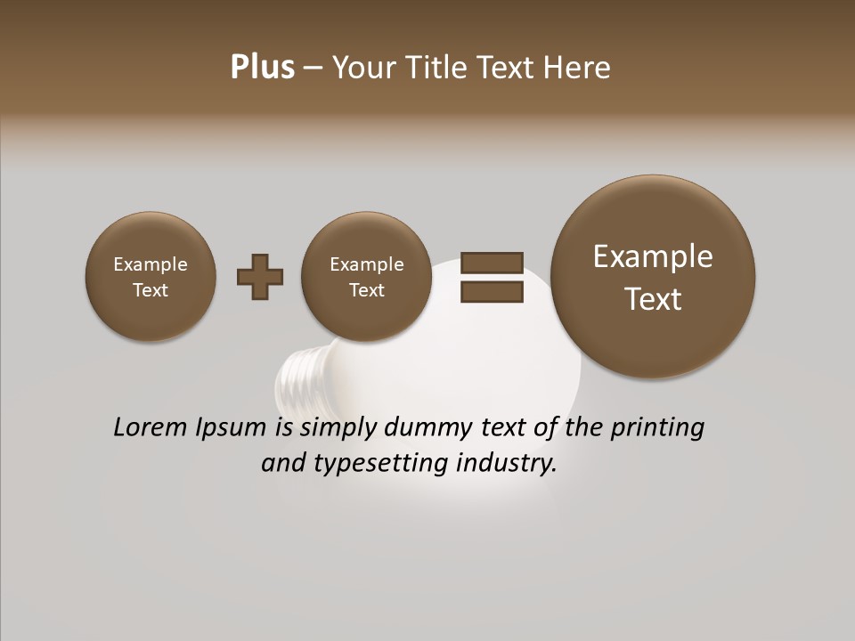 Concept Light Business PowerPoint Template