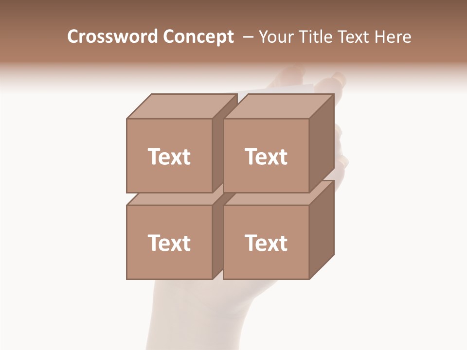 Cards Business Presentations PowerPoint Template