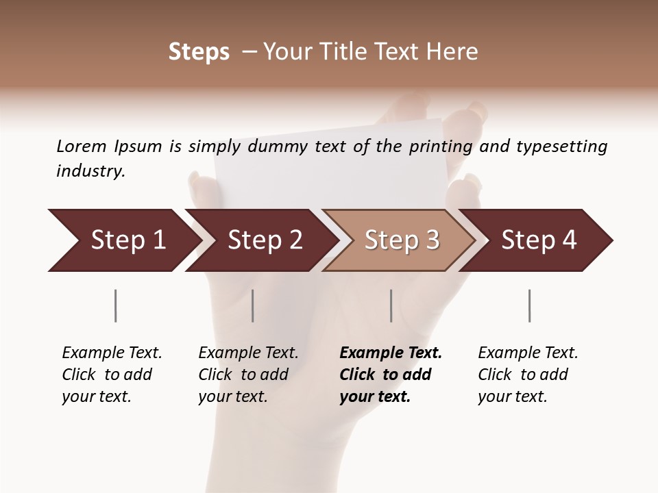 Cards Business Presentations PowerPoint Template