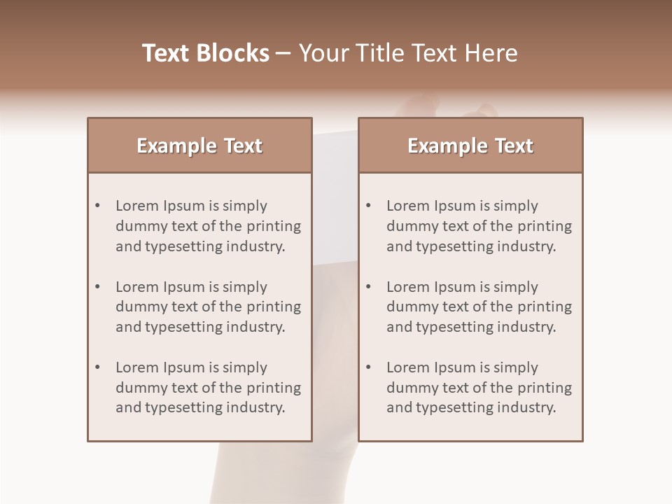 Cards Business Presentations PowerPoint Template