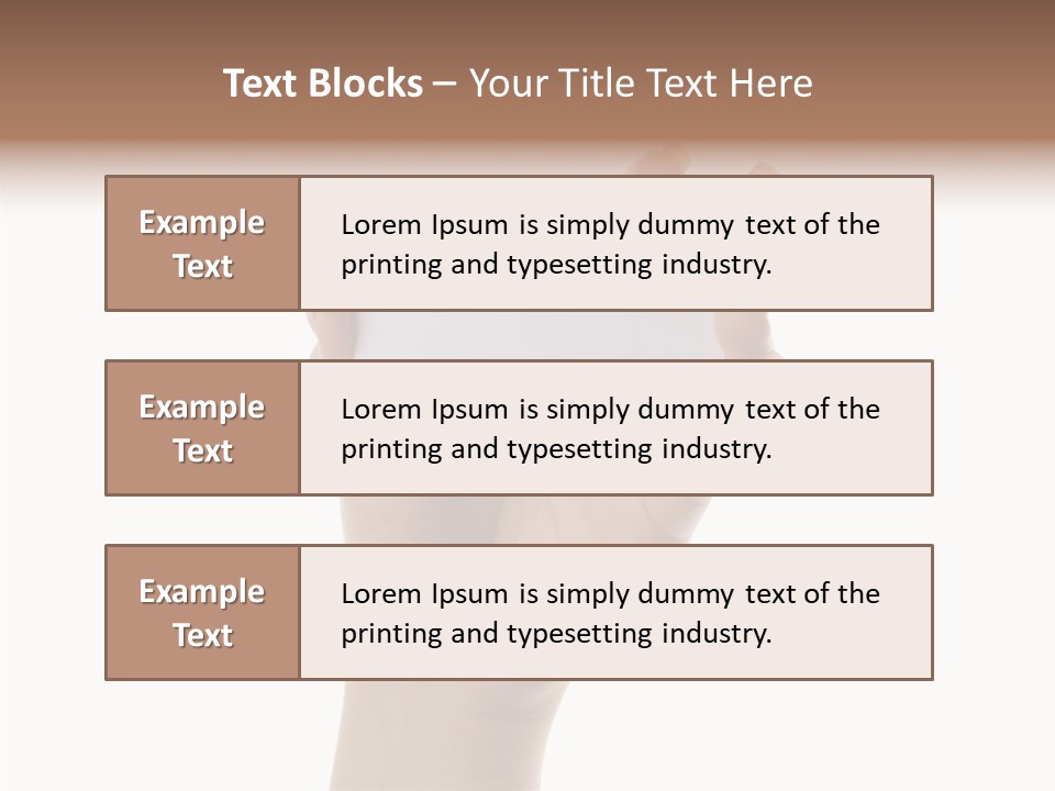 Cards Business Presentations PowerPoint Template