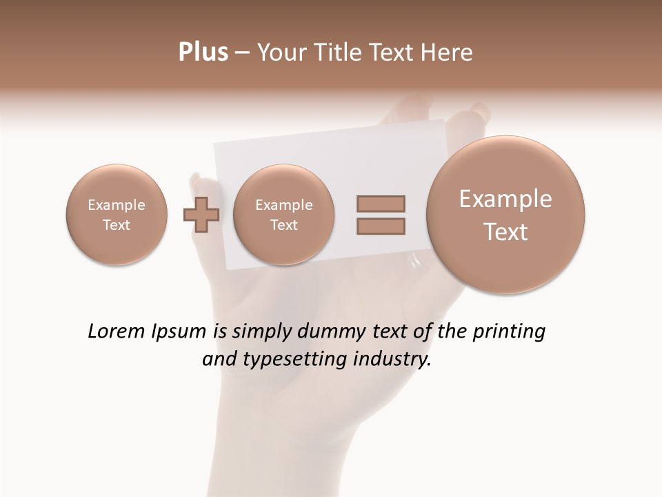 Cards Business Presentations PowerPoint Template