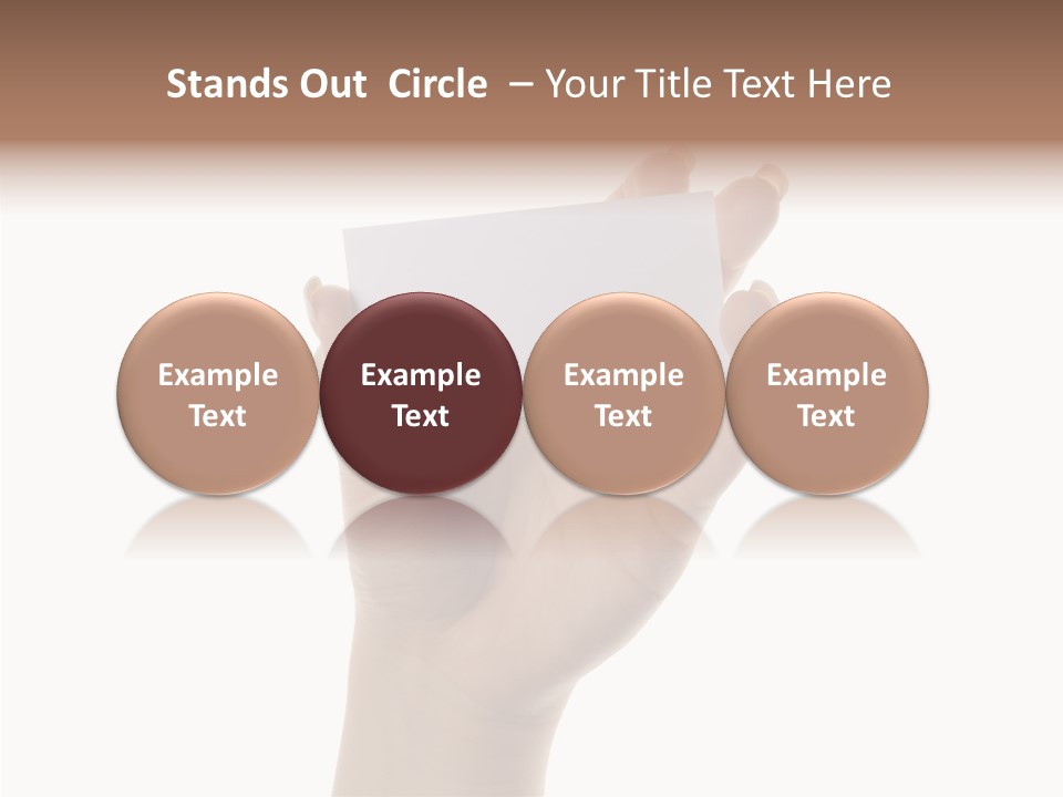 Cards Business Presentations PowerPoint Template