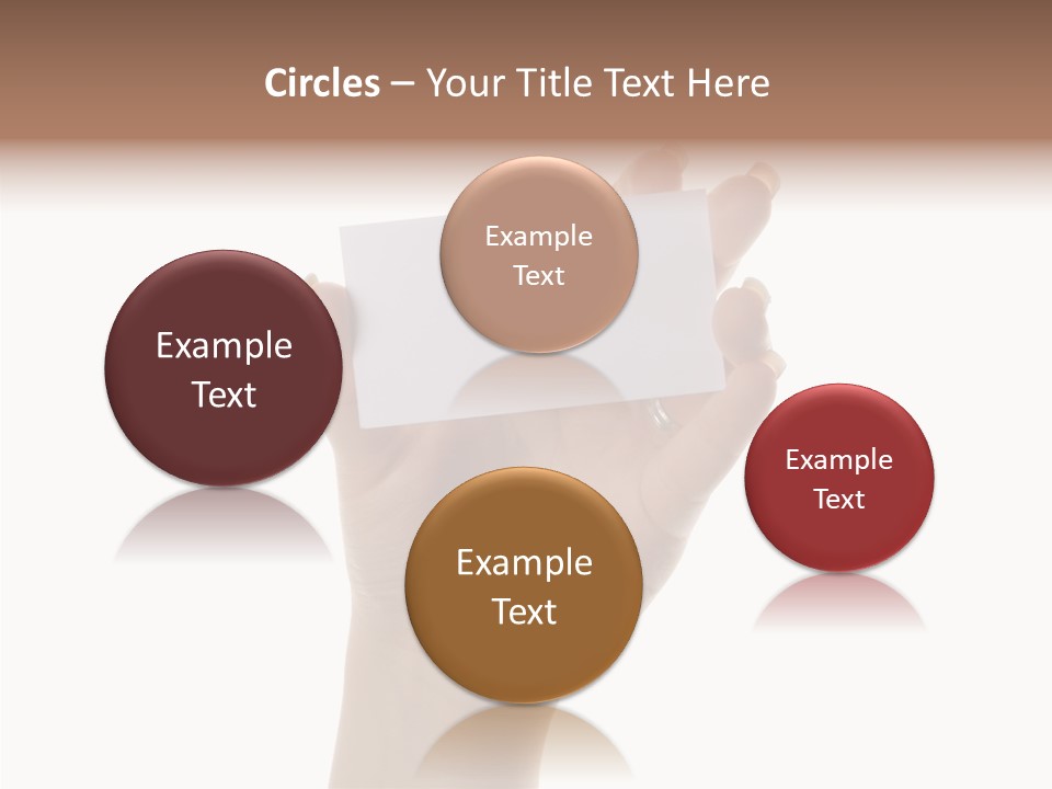 Cards Business Presentations PowerPoint Template