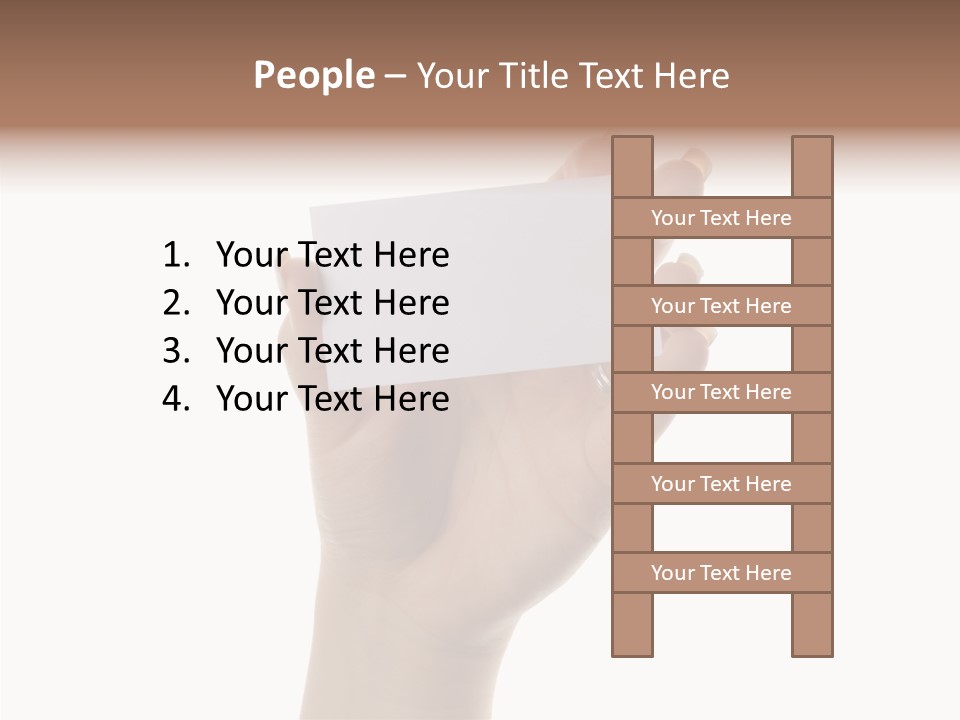 Cards Business Presentations PowerPoint Template