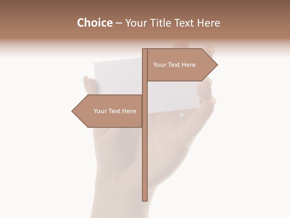 Cards Business Presentations PowerPoint Template