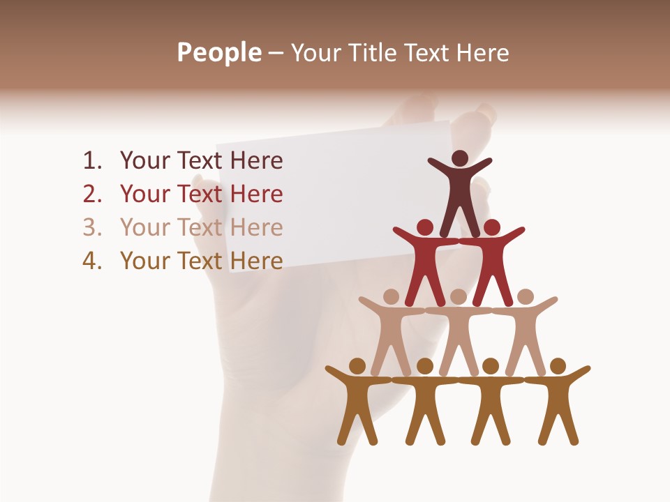 Cards Business Presentations PowerPoint Template