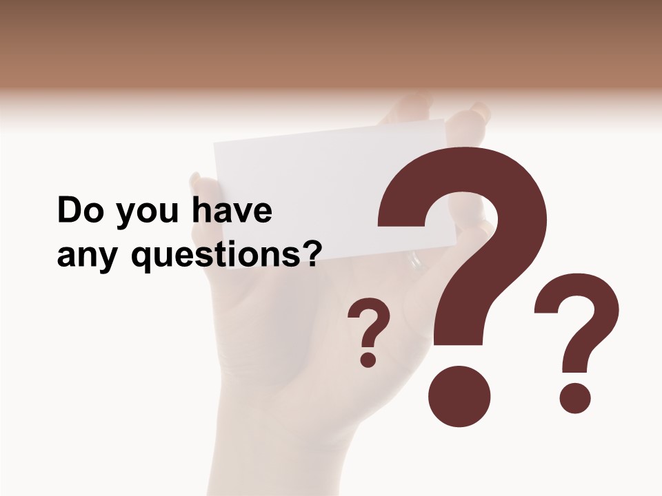 Cards Business Presentations PowerPoint Template