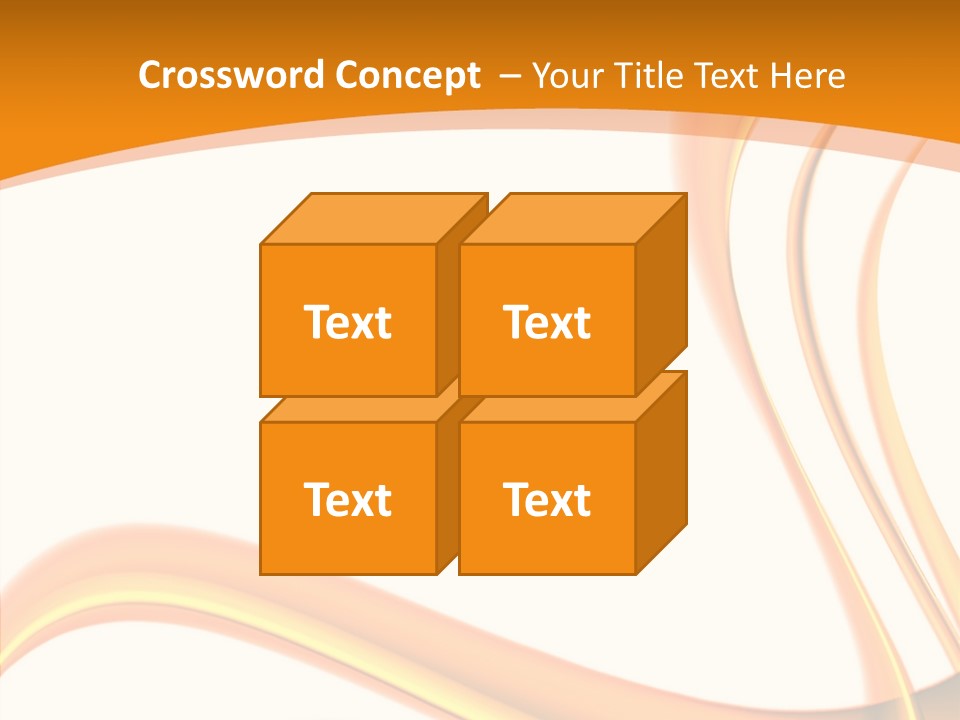 Effect Wavy Curves PowerPoint Template