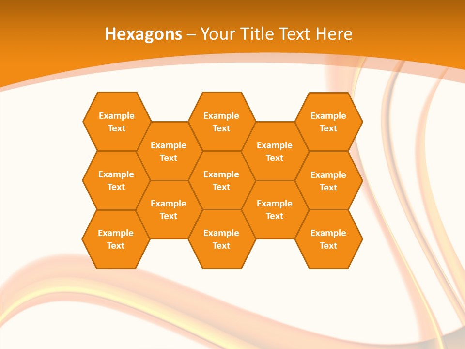 Effect Wavy Curves PowerPoint Template