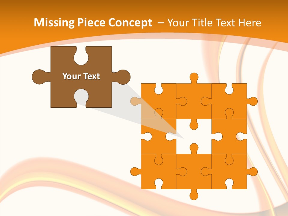 Effect Wavy Curves PowerPoint Template