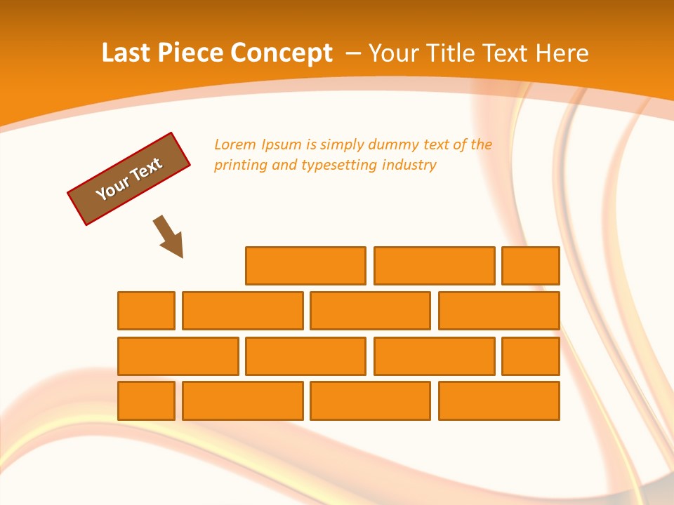 Effect Wavy Curves PowerPoint Template