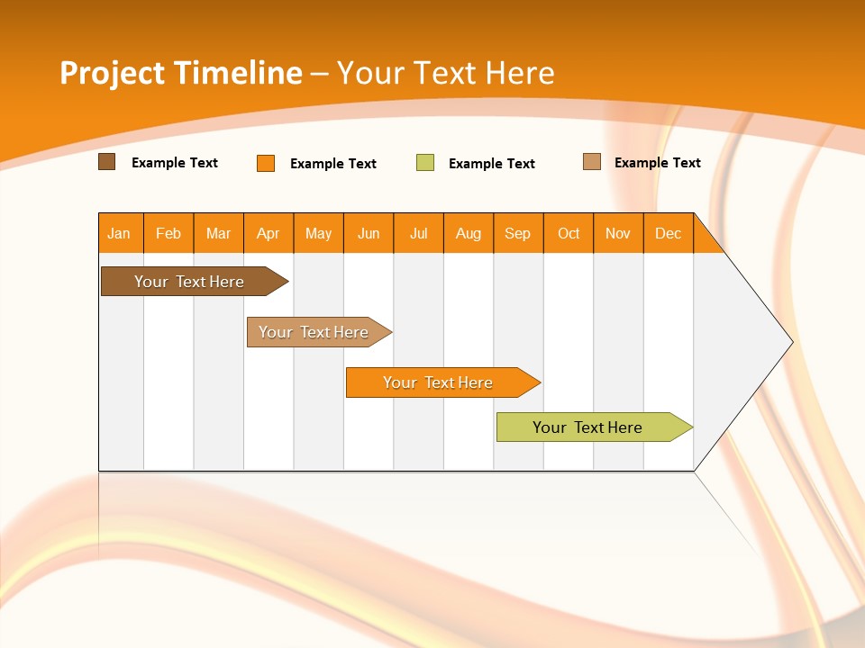 Effect Wavy Curves PowerPoint Template