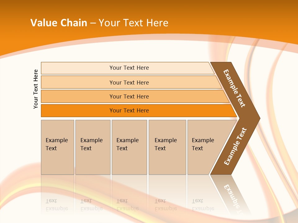 Effect Wavy Curves PowerPoint Template