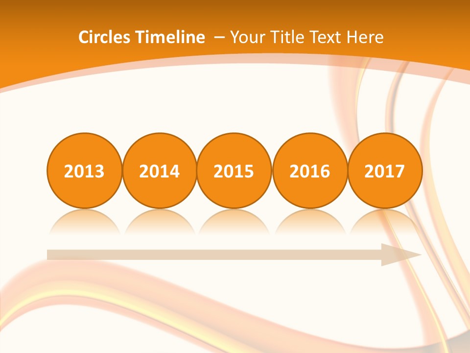 Effect Wavy Curves PowerPoint Template