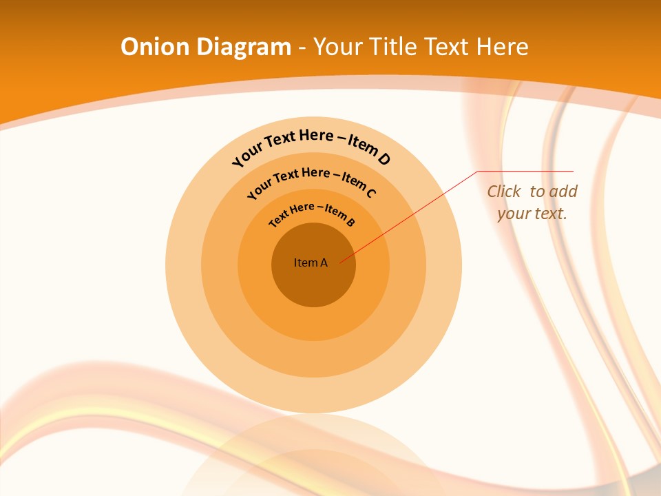 Effect Wavy Curves PowerPoint Template