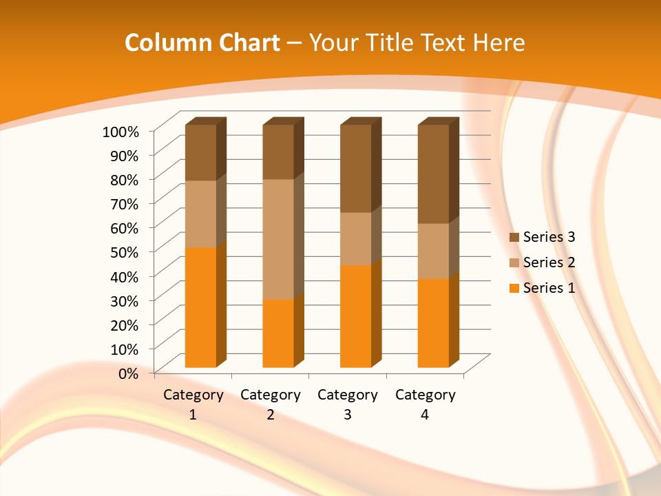 Effect Wavy Curves PowerPoint Template
