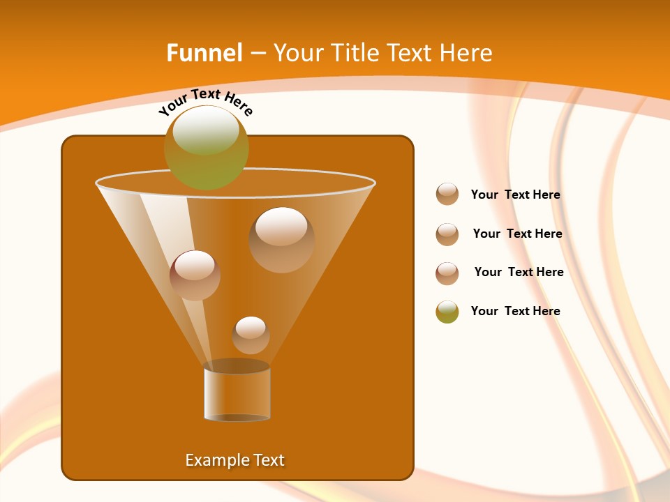 Effect Wavy Curves PowerPoint Template
