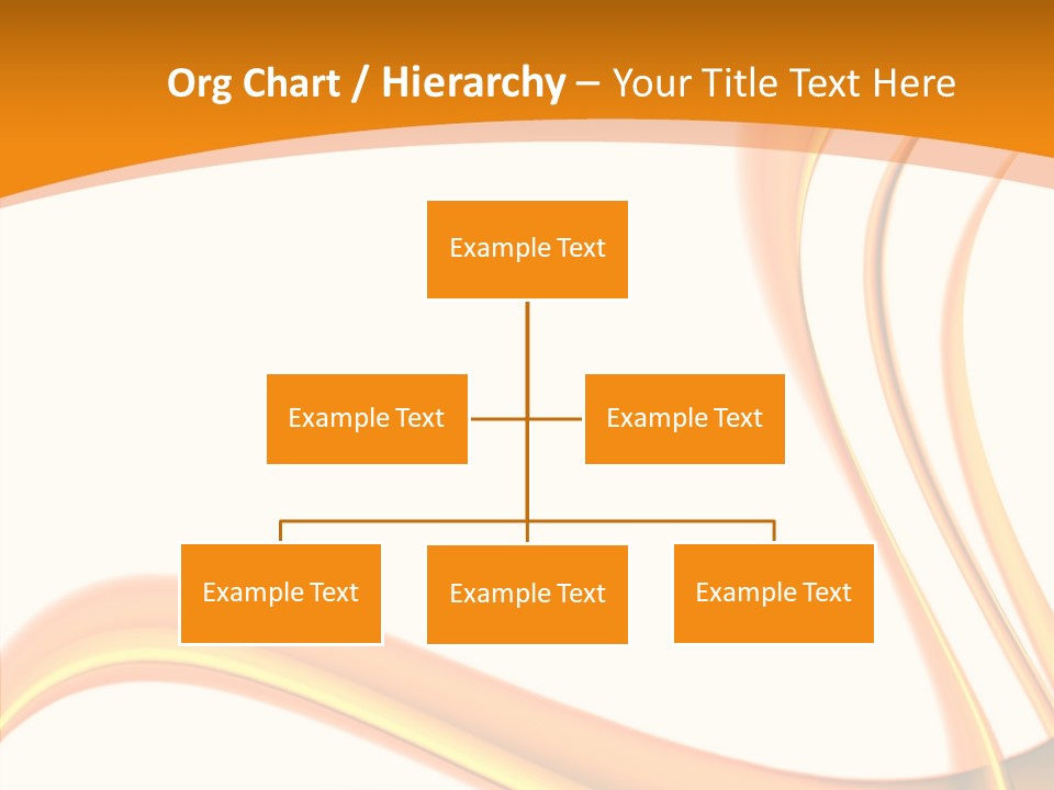 Effect Wavy Curves PowerPoint Template
