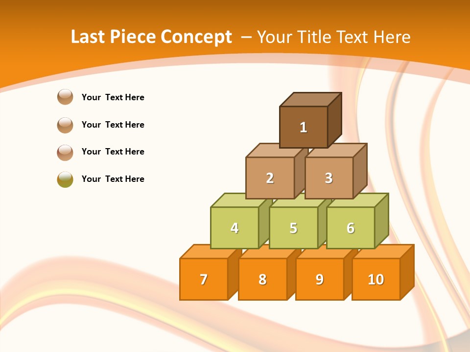 Effect Wavy Curves PowerPoint Template