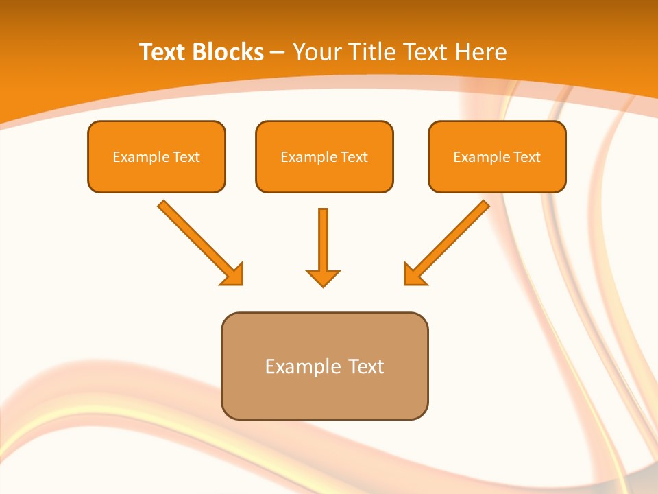 Effect Wavy Curves PowerPoint Template