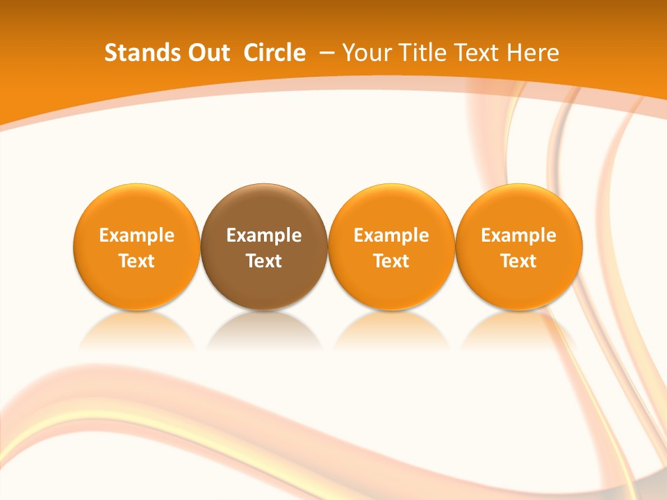 Effect Wavy Curves PowerPoint Template