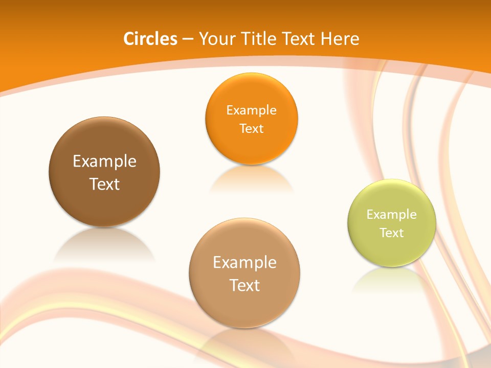 Effect Wavy Curves PowerPoint Template