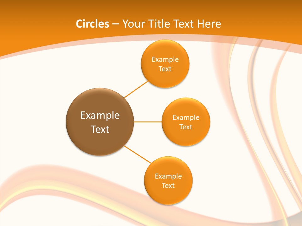 Effect Wavy Curves PowerPoint Template