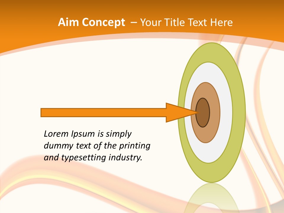 Effect Wavy Curves PowerPoint Template