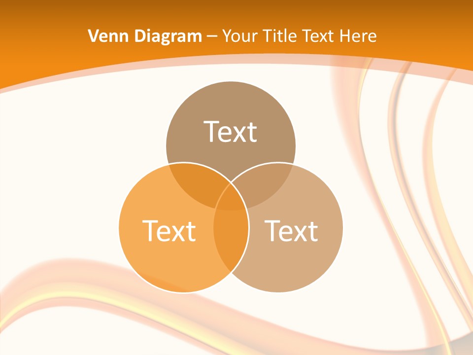 Effect Wavy Curves PowerPoint Template
