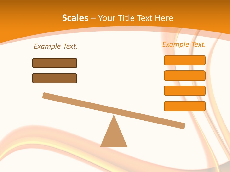 Effect Wavy Curves PowerPoint Template