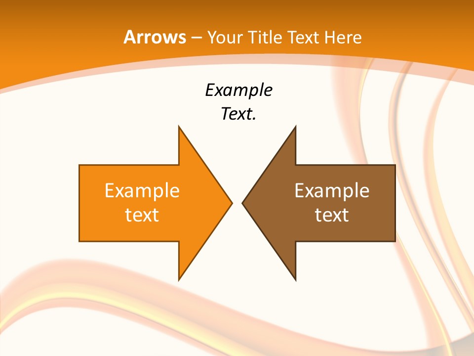 Effect Wavy Curves PowerPoint Template