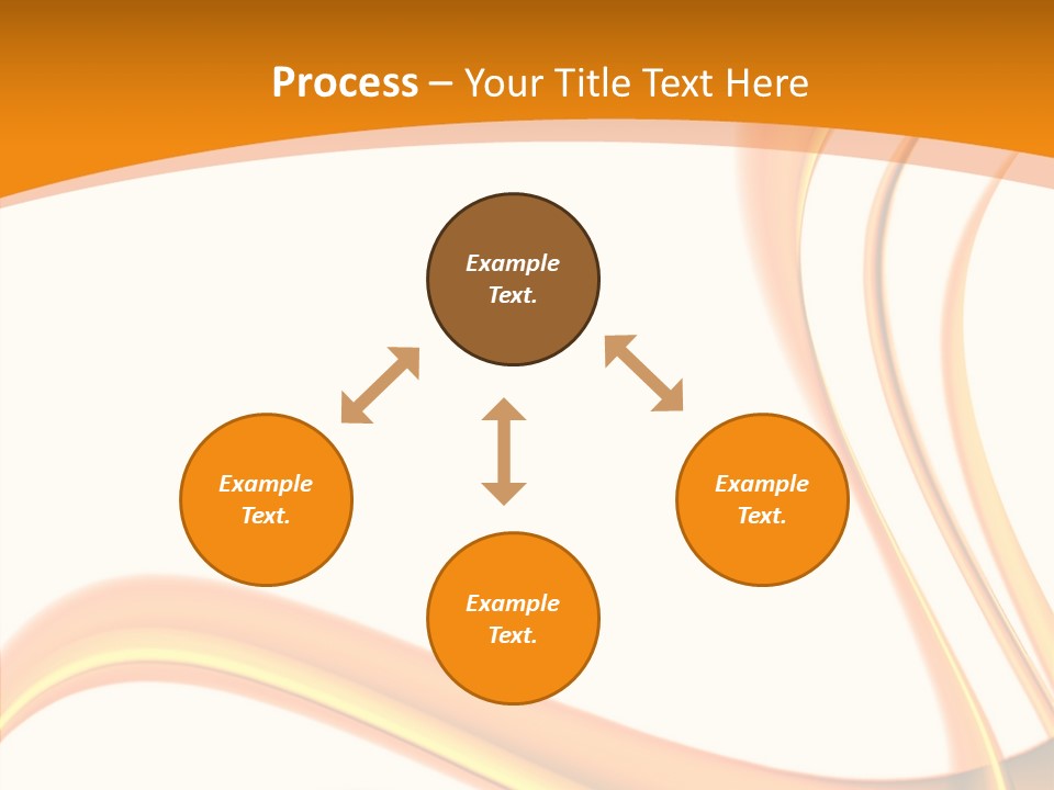 Effect Wavy Curves PowerPoint Template