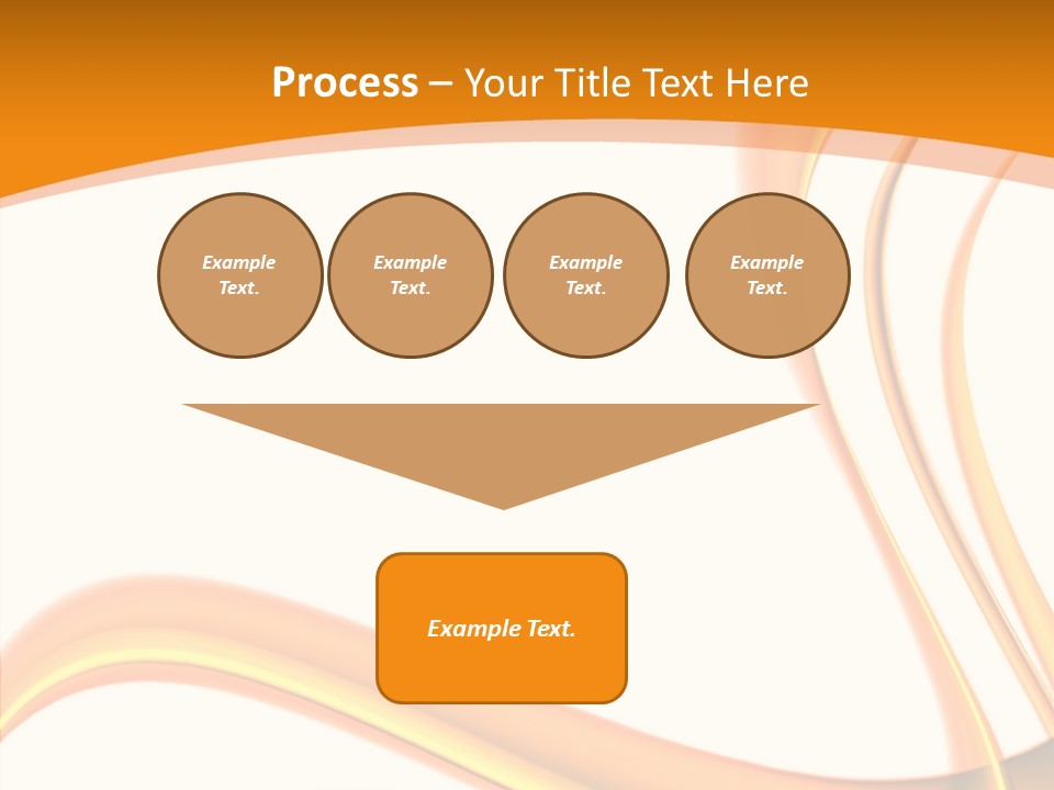 Effect Wavy Curves PowerPoint Template