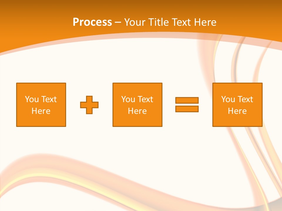 Effect Wavy Curves PowerPoint Template