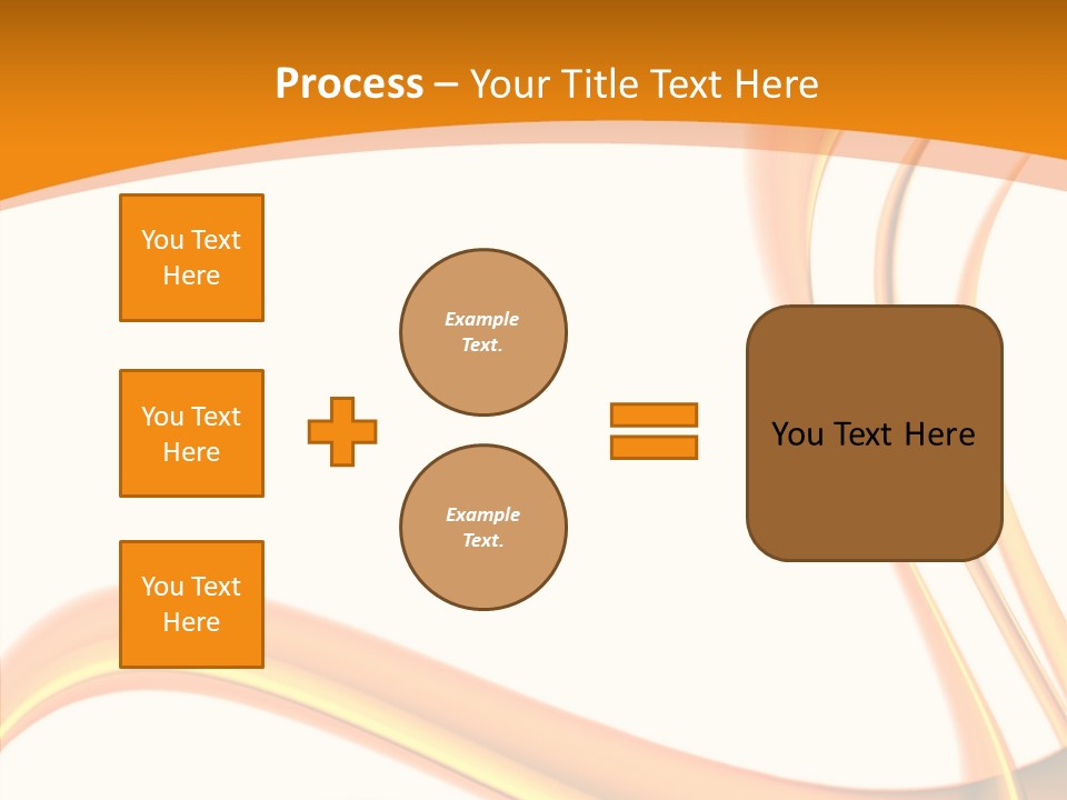 Effect Wavy Curves PowerPoint Template
