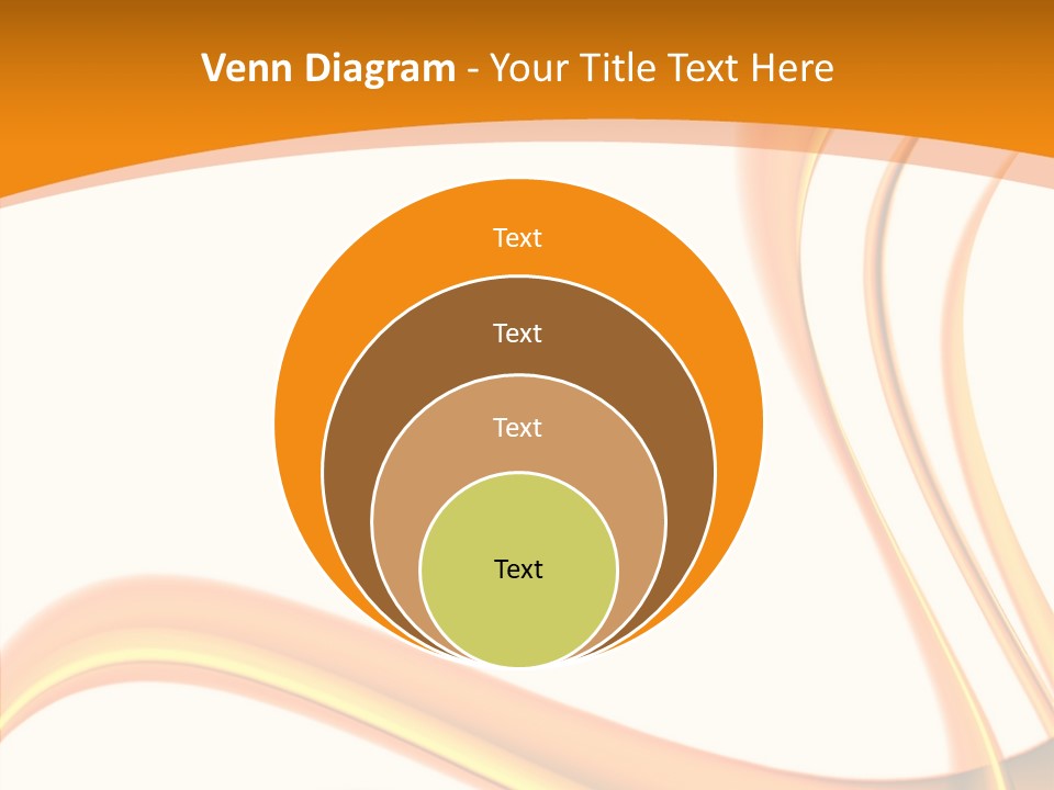 Effect Wavy Curves PowerPoint Template