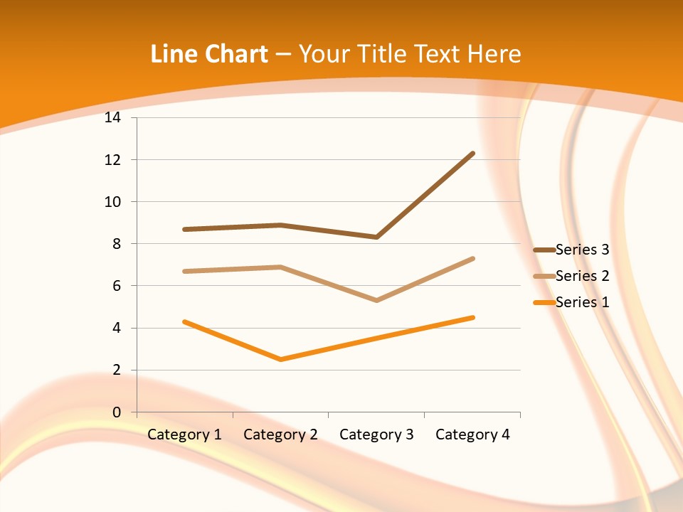 Effect Wavy Curves PowerPoint Template