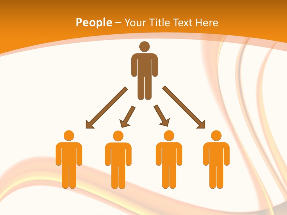 Effect Wavy Curves PowerPoint Template