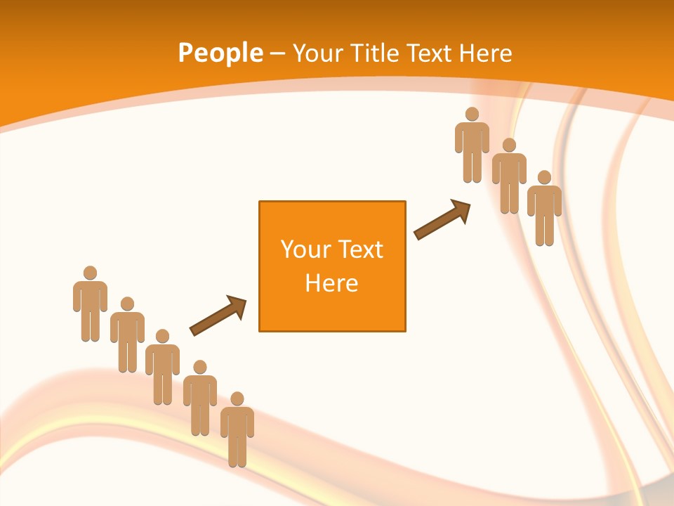 Effect Wavy Curves PowerPoint Template