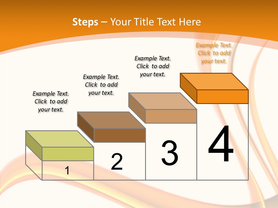 Effect Wavy Curves PowerPoint Template